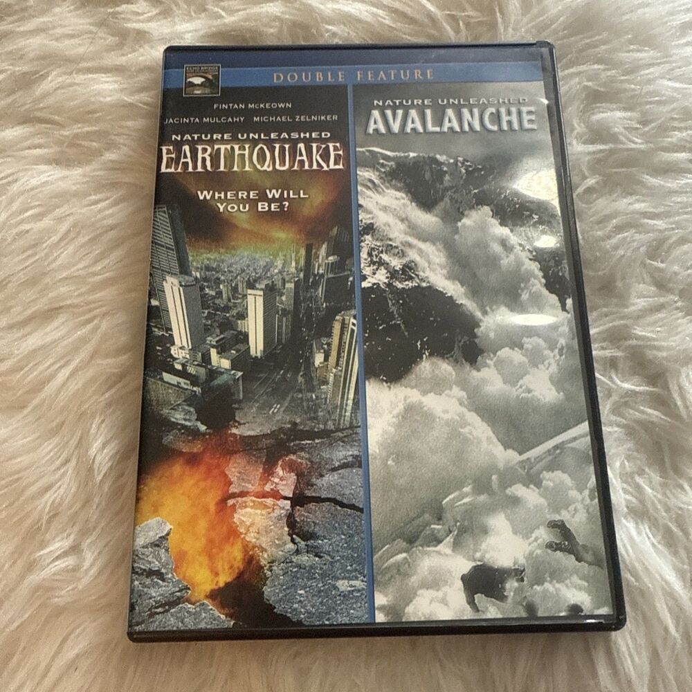 Nature Unleashed: Earthquake/Avalanche (DVD, 2009)
